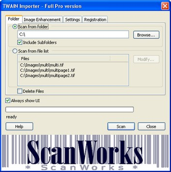 TWAIN Importer Pro screenshot