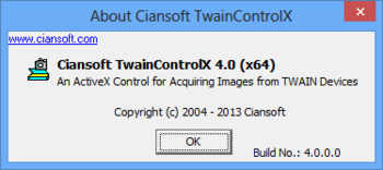 TwainControlX screenshot