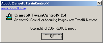 TwainControlX screenshot 2