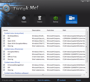 Tweak Me! screenshot 10