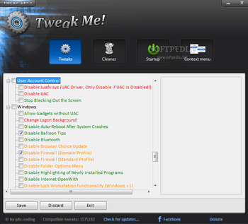 Tweak Me! screenshot 5