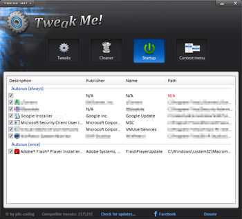 Tweak Me! screenshot 9