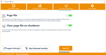 Tweak-SSD screenshot 6