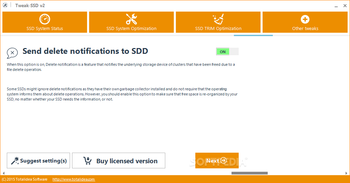 Tweak-SSD screenshot 7