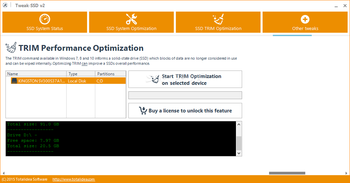 Tweak-SSD screenshot 8