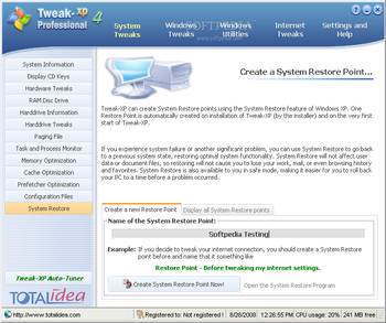 Tweak-XP Pro screenshot 11