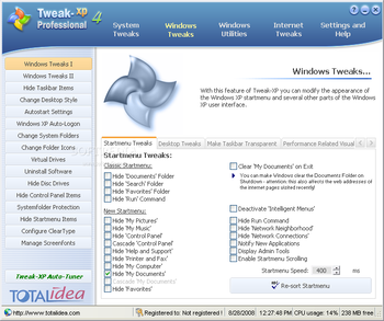 Tweak-XP Pro screenshot 12