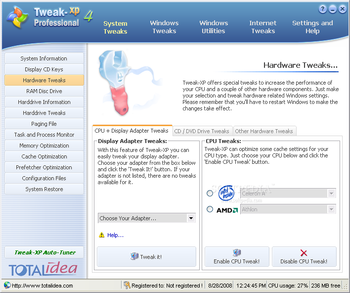 Tweak-XP Pro screenshot 2