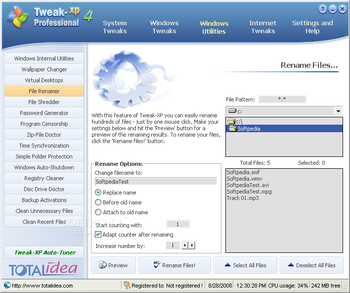 Tweak-XP Pro screenshot 22