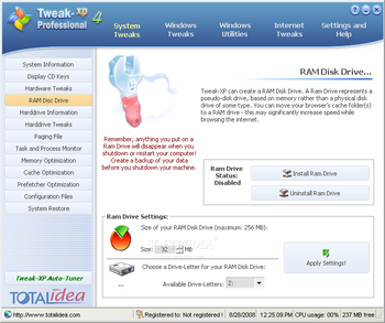 Tweak-XP Pro screenshot 3