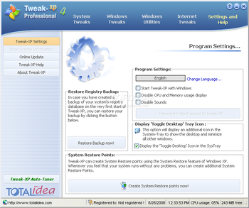 Tweak-XP Pro screenshot 31