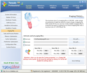 Tweak-XP Pro screenshot 6