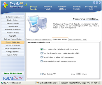 Tweak-XP Pro screenshot 8