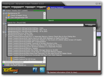 Tweaking.com - Advanced System Tweaker screenshot 7