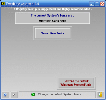 TweakLite Assorted screenshot 2