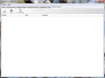 TweakNow PowerPack 2011 Portable screenshot 31