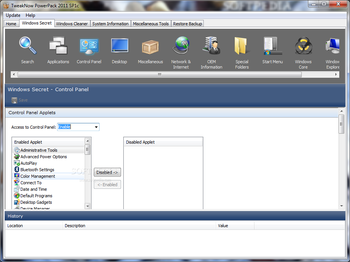 TweakNow PowerPack 2011 Portable screenshot 4