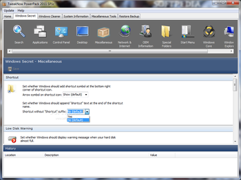 TweakNow PowerPack 2011 Portable screenshot 6