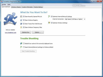 TweakNow RegCleaner 2011 screenshot 2