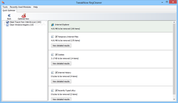 TweakNow RegCleaner screenshot 3