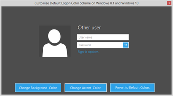 Tweaks.com Logon Changer screenshot 2