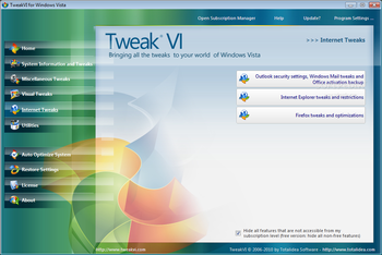 TweakVI screenshot 5