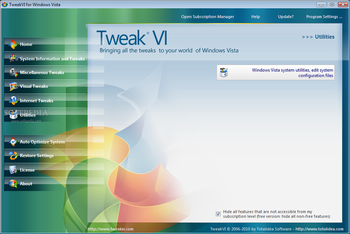 TweakVI screenshot 6