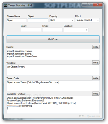 Tween Machine screenshot