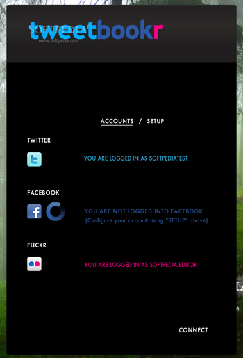 Tweetbookr screenshot