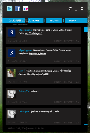 Tweetbookr screenshot 2