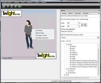 Twilight Render screenshot 2