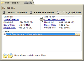 Twin Folders screenshot