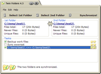 Twin Folders screenshot