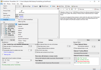 TwinkiePaste Portable screenshot 2
