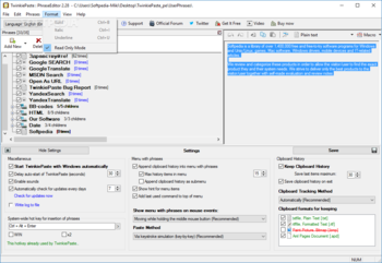 TwinkiePaste Portable screenshot 4
