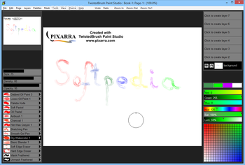 TwistedBrush Paint Studio screenshot