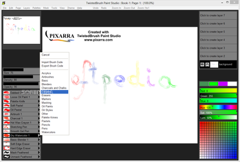 TwistedBrush Paint Studio screenshot 2