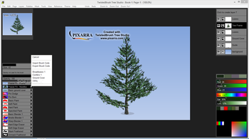 TwistedBrush Tree Studio screenshot