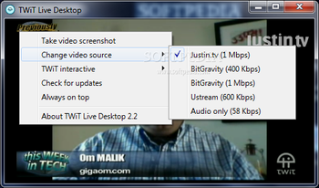 TWiT Live Desktop screenshot 2