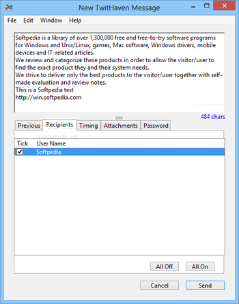 TwitHaven screenshot 6