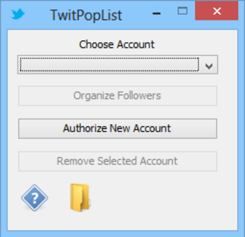 TwitPopList screenshot