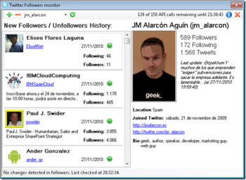 Twitter Followers Monitor screenshot 5