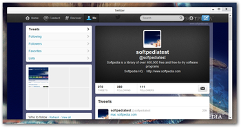 Twitter for Pokki screenshot