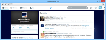 Twitter Proxy screenshot