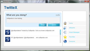 Twittex screenshot