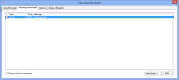 Two-Click Reminder screenshot 4