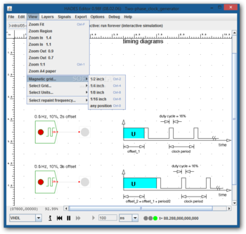 Two-phase clock generator screenshot 4