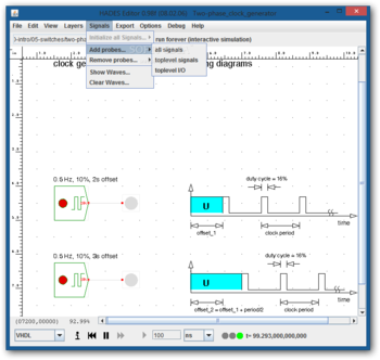 Two-phase clock generator screenshot 6