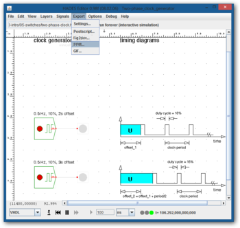 Two-phase clock generator screenshot 7