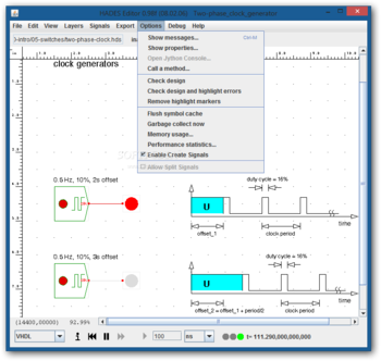 Two-phase clock generator screenshot 8